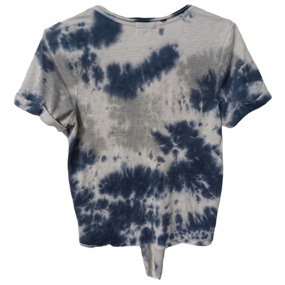 ANTHROPOLOGIE t.la Darya v neck tie dye crop top shirt - Picture 3 of 6